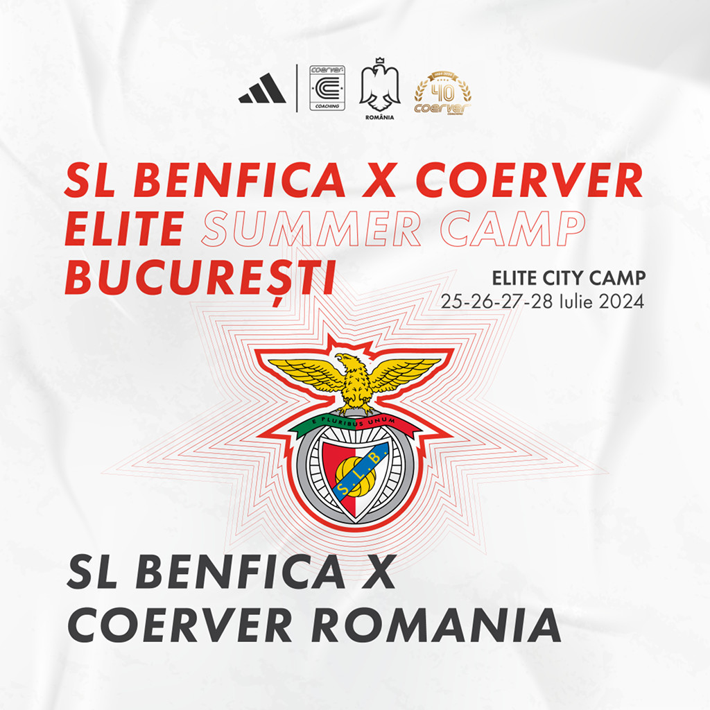 SL BENFICA x COERVER ELITE SUMMER CAMP BUCURESTI 2024