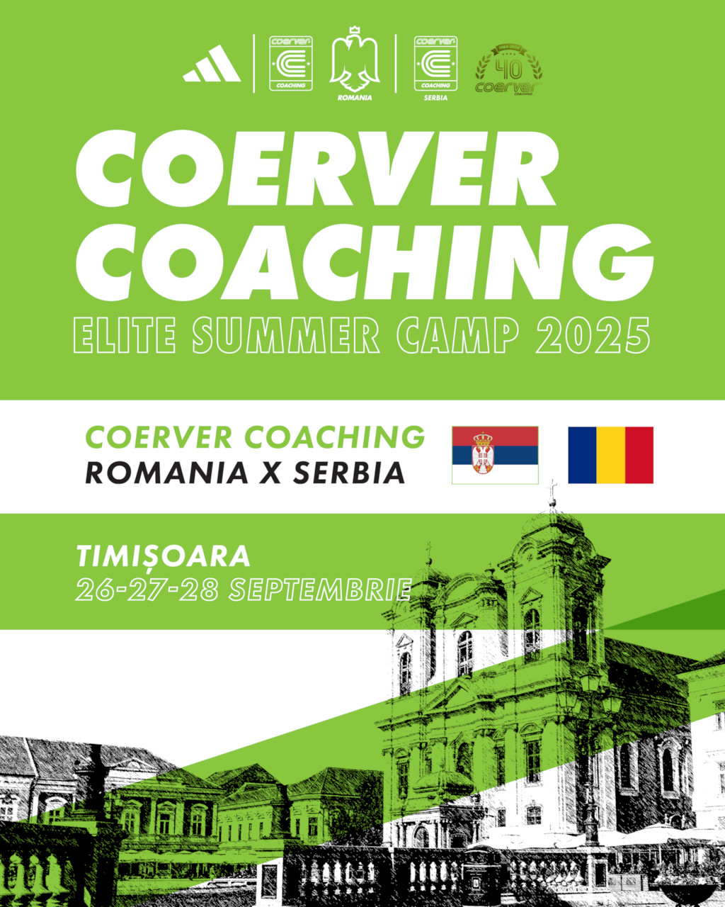 COERVER COACHING ELITE INTERNATIONAL SUMMER CAMP 2025 x TIMISOARA